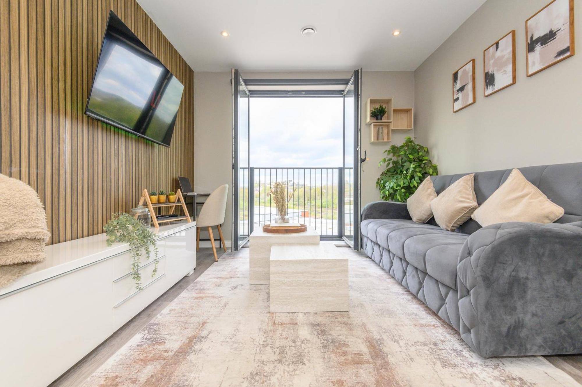 Springwell Suite - City Centre - Balcony & Pool Table - 3 Bed ليدز المظهر الخارجي الصورة